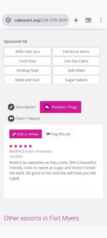   Queen Redd, 36  female escort, Fort Myers